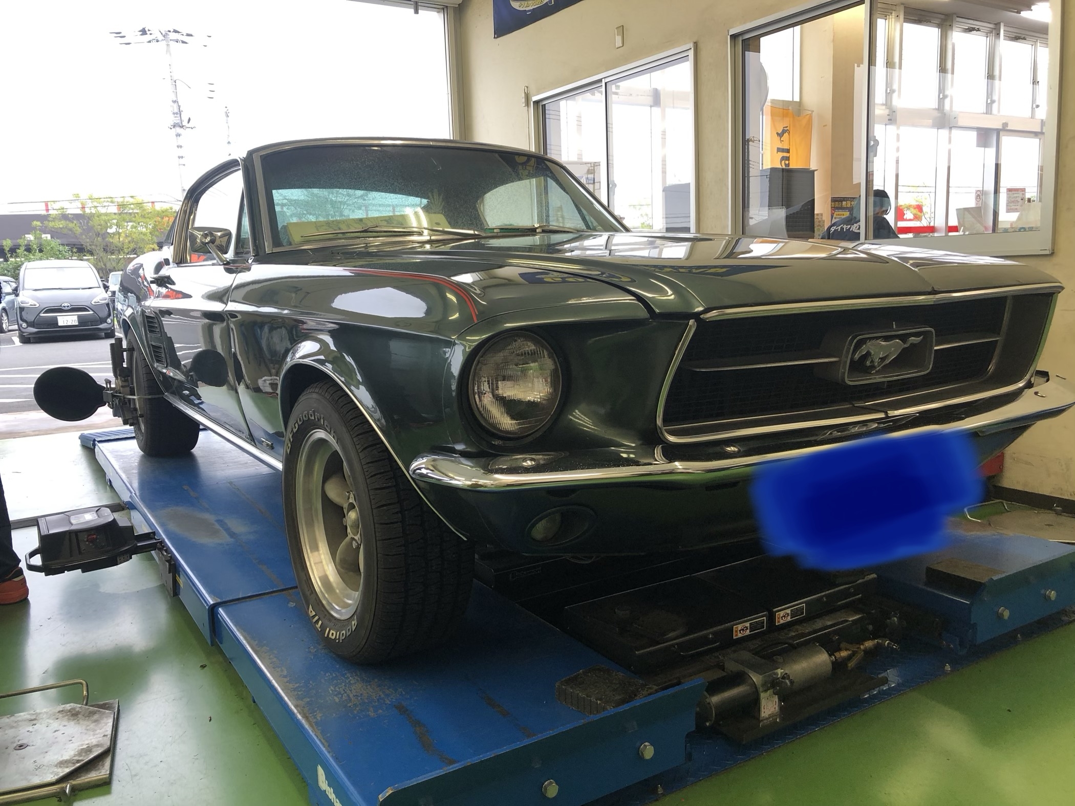 本日のお客様 フォード マスタング タイヤ市場加須店 タイヤ スタッドレス オールシーズンが安いタイヤ専門店