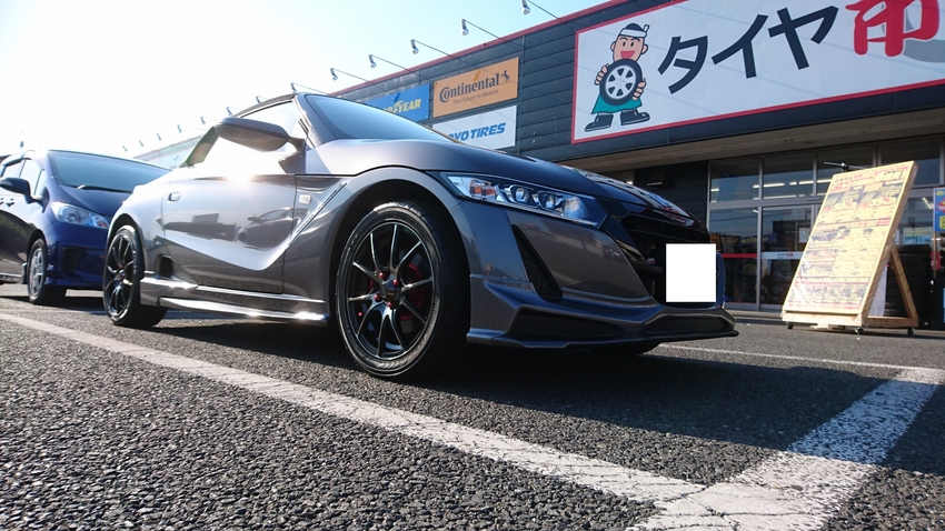 S660にsa10r タイヤ市場花園インター店 タイヤ スタッドレス オールシーズンが安いタイヤ専門店