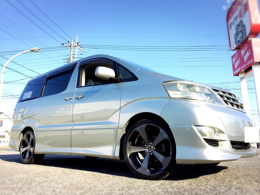 アルファード20インチ　左後ろ1本 40系アルファード・ヴェルファイア20インチタイヤホイールセット