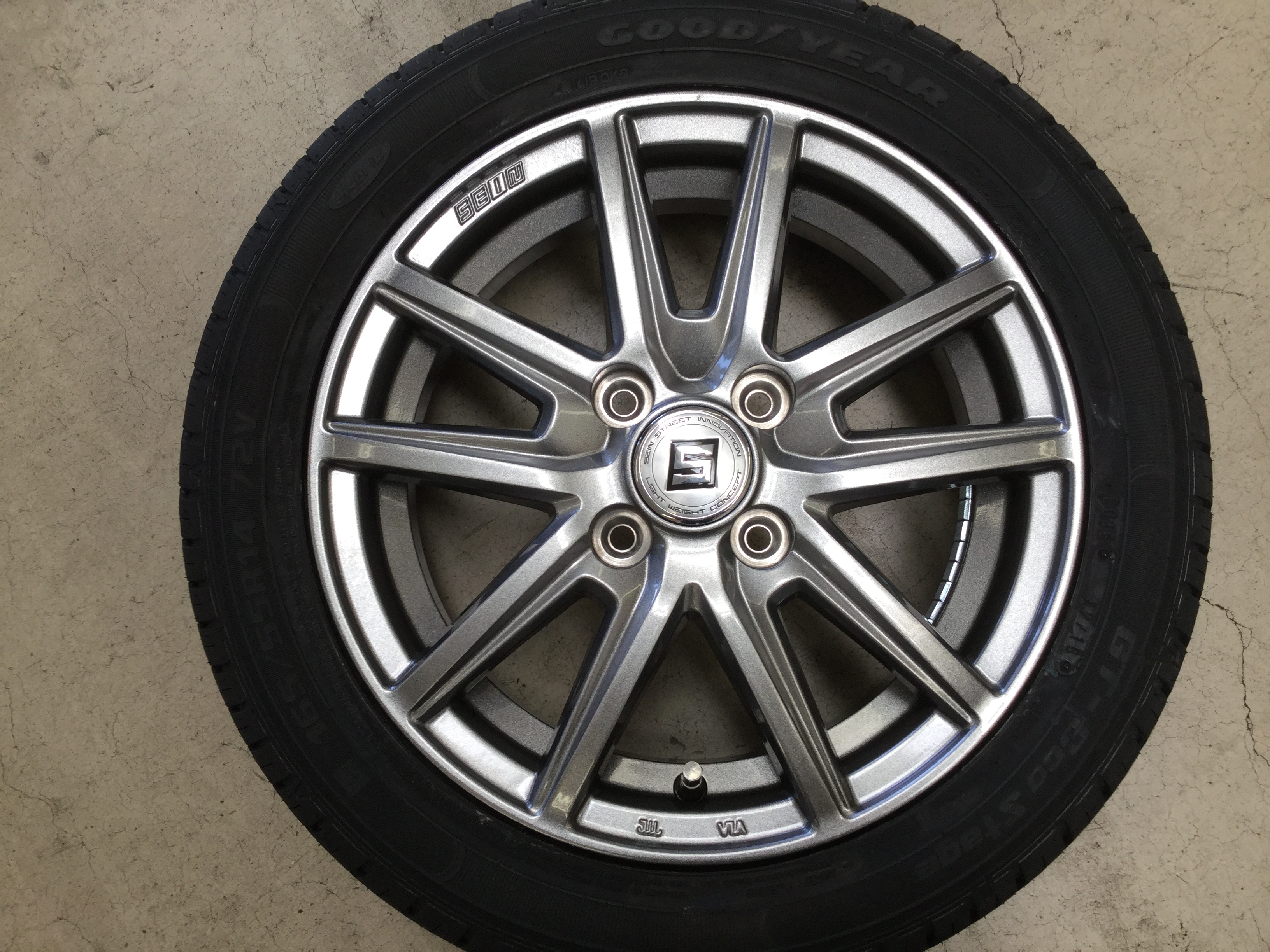 ワゴンRにてホイールセット ご購入ありがとうございました